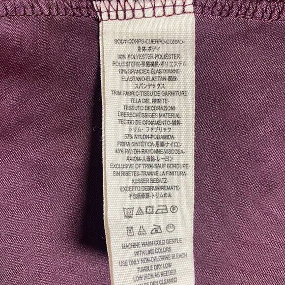 Free People Velvet Dress Women's Size L Burgundy Cocktail Party Holiday Evening - Picture 8 of 10